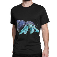 Aqua Colored Hermit Classic T-shirt | Artistshot