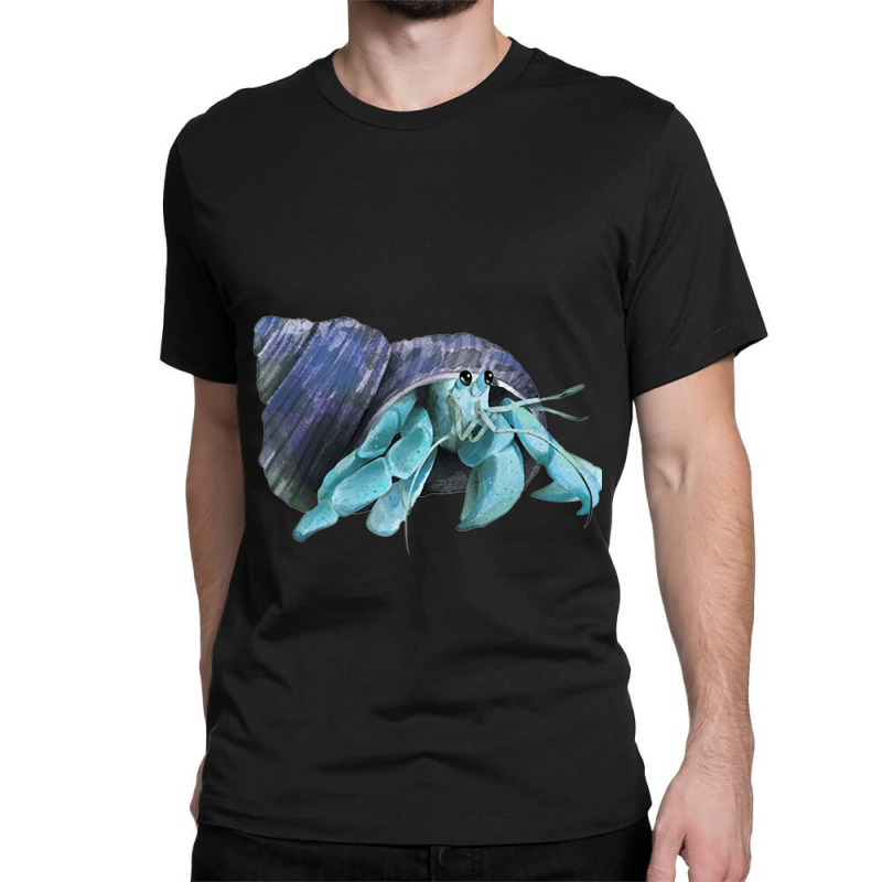 Aqua Colored Hermit Classic T-shirt | Artistshot