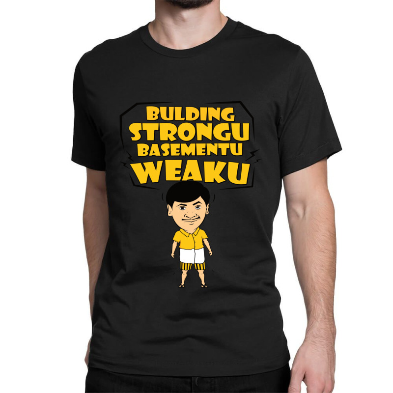 Building Strong Basement Weak Vadivelu Tamil Comdy Classic T-shirt by DARRELLBARNES | Artistshot