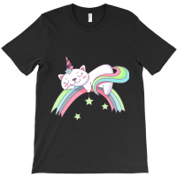 Cute Kawaii Unicorn Cat T-shirt | Artistshot