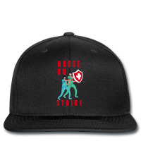 Nurses On Strike Printed Hat | Artistshot