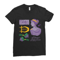 Sappho Set Ladies Fitted T-shirt | Artistshot