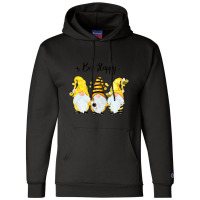 Bee Happy Bee Gnome Spring Champion Hoodie | Artistshot