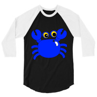 Blue Crab 3/4 Sleeve Shirt | Artistshot