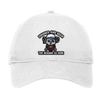 Engines And Beer The Reason I'm Here Funny Mechanic Adjustable Cap | Artistshot