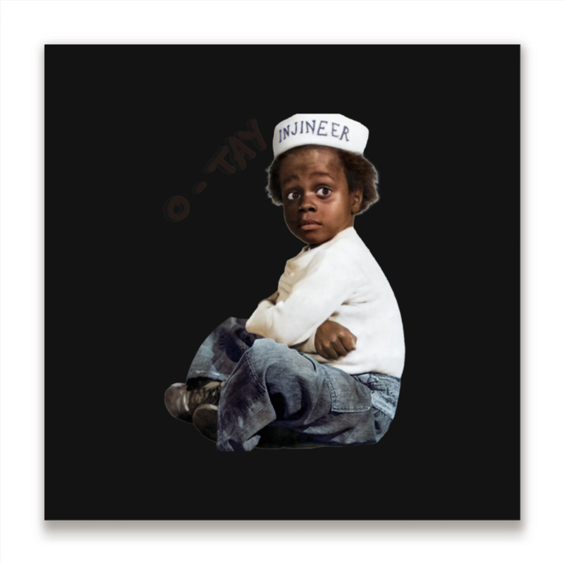 Buckwheat Injinier O Tay Metal Print Square | Artistshot