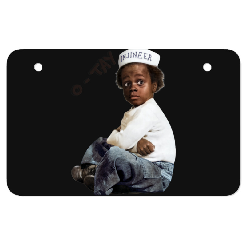 Buckwheat Injinier O Tay Atv License Plate | Artistshot