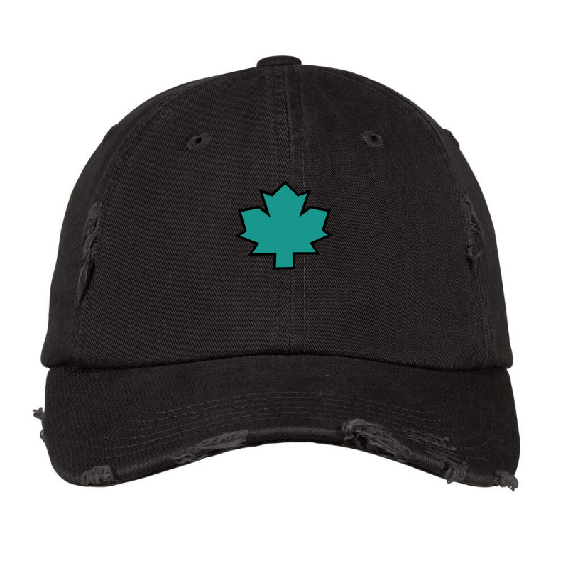 Total Drama Island Owen Maple Leaf Emblem Vintage Cap by EugeneSparks | Artistshot