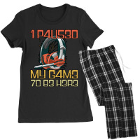 I Paused My Game To Be Here Gamer Headset Leet Women's Pajamas Set | Artistshot