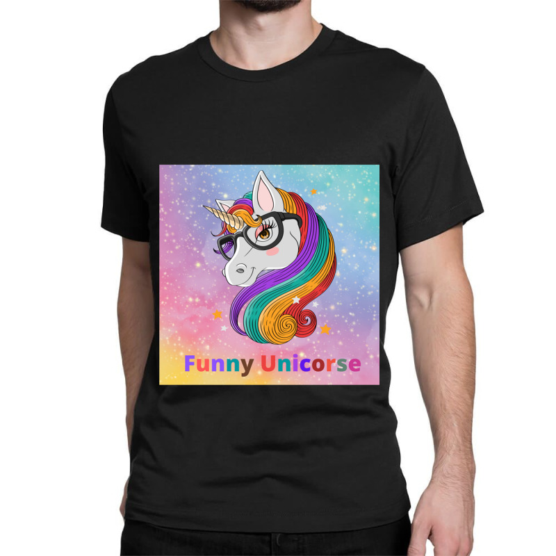 Funny Unicorse Classic T-shirt | Artistshot