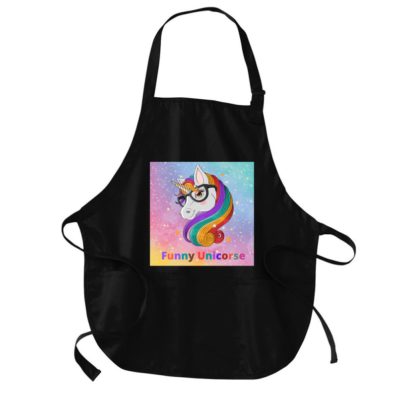 Funny Unicorse Medium-length Apron | Artistshot