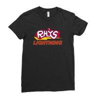 Rhys Lightning Ladies Fitted T-shirt | Artistshot