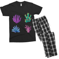 Crustaceancore Coral  Pack Men's T-shirt Pajama Set | Artistshot