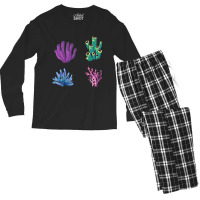 Crustaceancore Coral  Pack Men's Long Sleeve Pajama Set | Artistshot