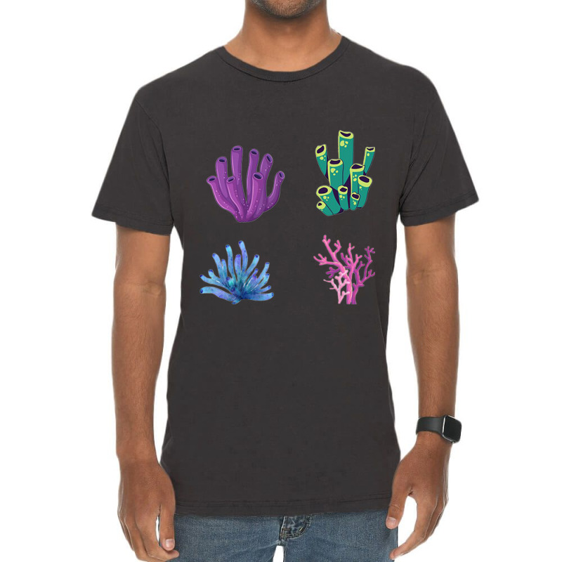 Crustaceancore Coral  Pack Vintage T-shirt | Artistshot