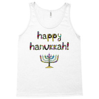 Happy Hanukkah  Jewish Holiday Chanukah Tank Top | Artistshot