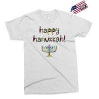 Happy Hanukkah  Jewish Holiday Chanukah Exclusive T-shirt | Artistshot