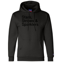 Stars, Stripes And Sparklers 4th Of July Champion Hoodie | Artistshot
