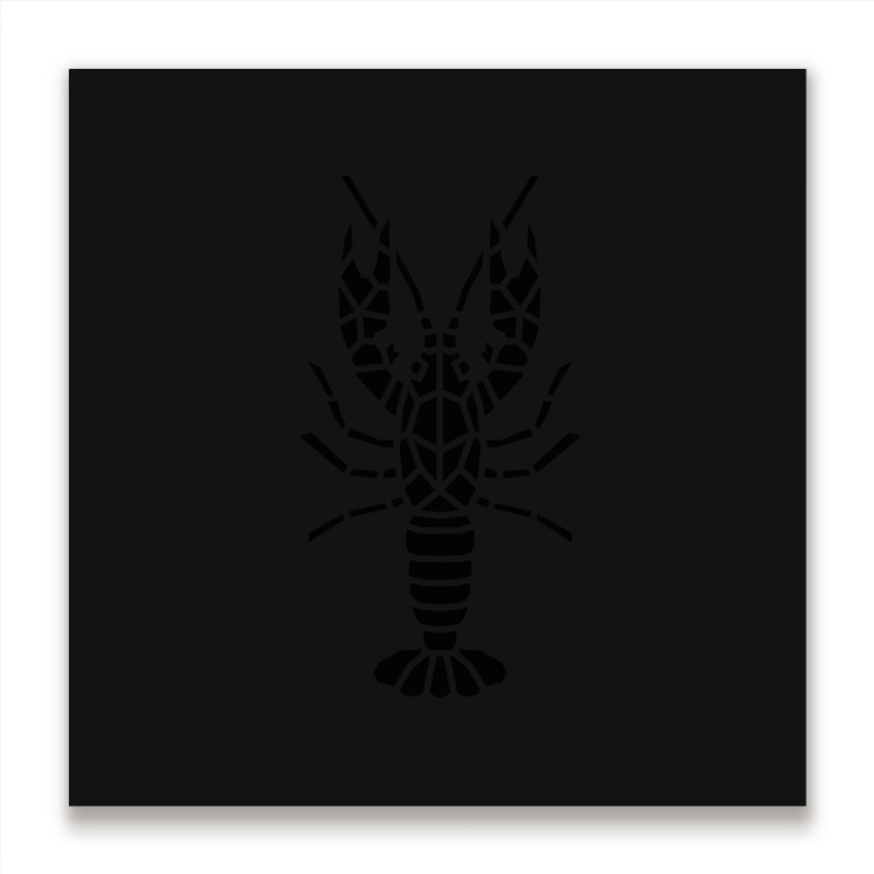 Crustaceancore For Ocean And Animal Lovers Sea Life Metal Print Square | Artistshot