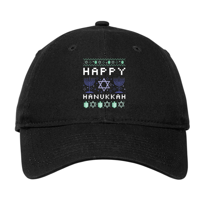 Happy Hanukkah Adjustable Cap | Artistshot