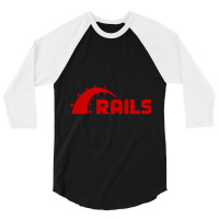 Interesting Ruby On Rails 3/4 Sleeve Shirt | Artistshot