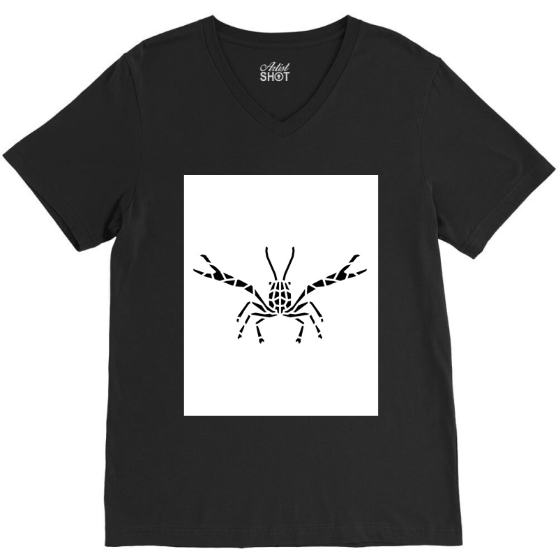 Crustaceancore For Ocean And Animal Lovers Sea Life Graphic V-neck Tee | Artistshot