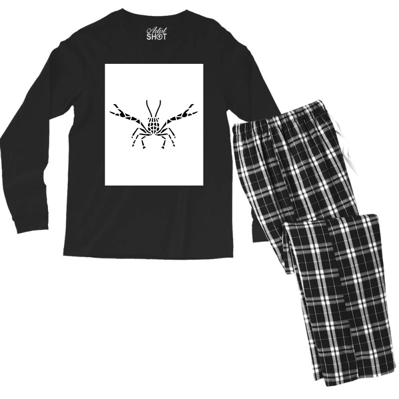 Crustaceancore For Ocean And Animal Lovers Sea Life Graphic Men's Long Sleeve Pajama Set | Artistshot