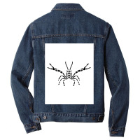 Crustaceancore For Ocean And Animal Lovers Sea Life Graphic Men Denim Jacket | Artistshot