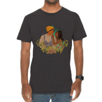 The Mermaid And The Lighthouse Keeper Vintage T-shirt | Artistshot