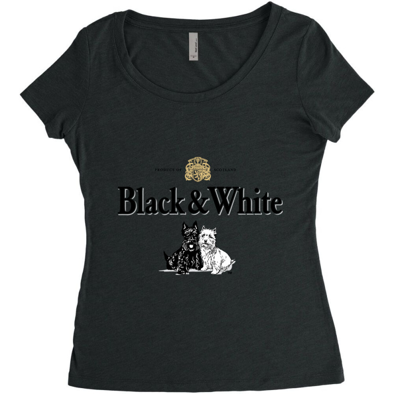 Loroati-black-and-white-whisky-keadaan Relaxed Fit Women's Triblend Scoop T-shirt by DARRELLBARNES | Artistshot