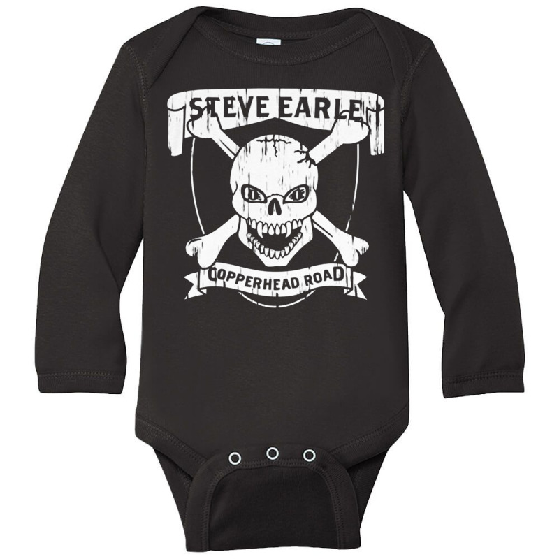 Steve Earle Copperhead Road, Steve Earle, Copperhead Road, Steve, Earl Long Sleeve Baby Bodysuit | Artistshot