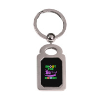 Alan Jackson - Shoot The Hooch Silver Rectangle Keychain | Artistshot