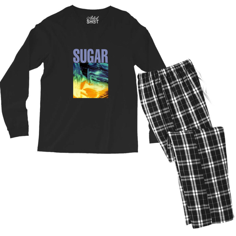 Sugar Copper Blue Men's Long Sleeve Pajama Set | Artistshot