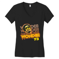 Stevie Wonder 73 Women's V-neck T-shirt | Artistshot