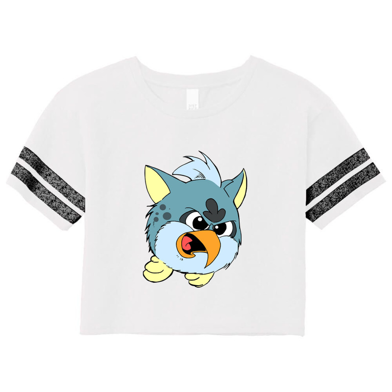 Angry Furbs Scorecard Crop Tee by lullabellelaart | Artistshot