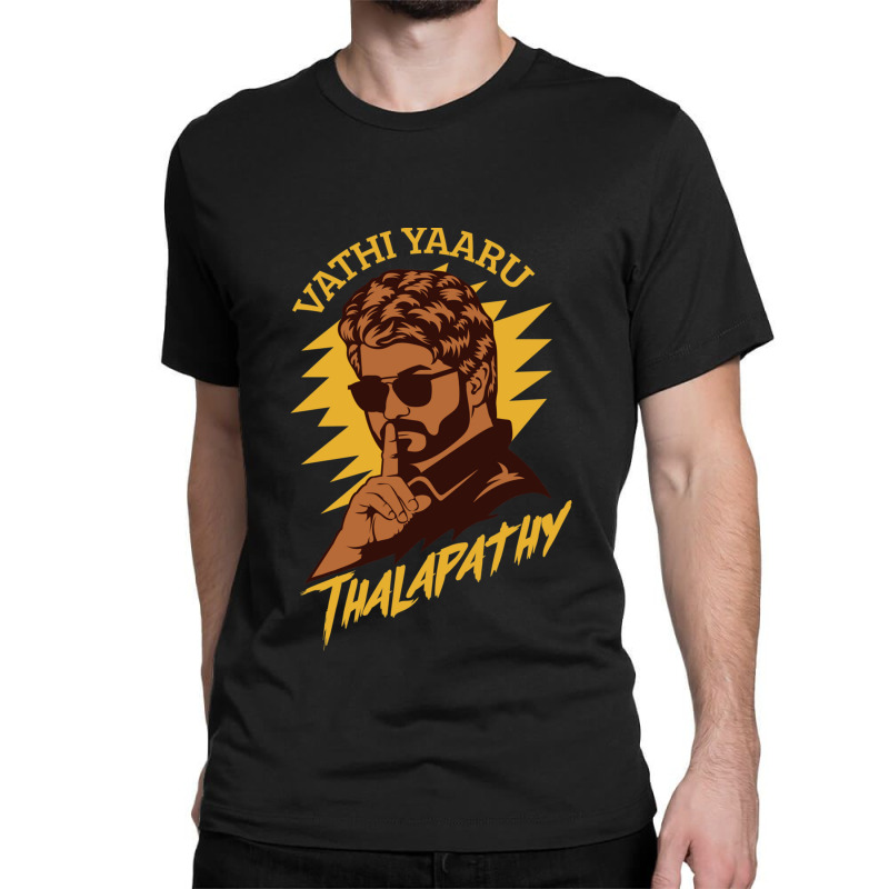 Master Movie Tamil  Thalapathy Vijay Movie Classic T-shirt by DARRELLBARNES | Artistshot