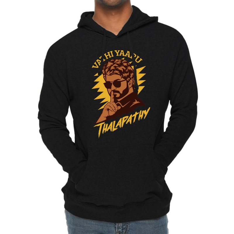 Master Movie Tamil  Thalapathy Vijay Movie Lightweight Hoodie by DARRELLBARNES | Artistshot