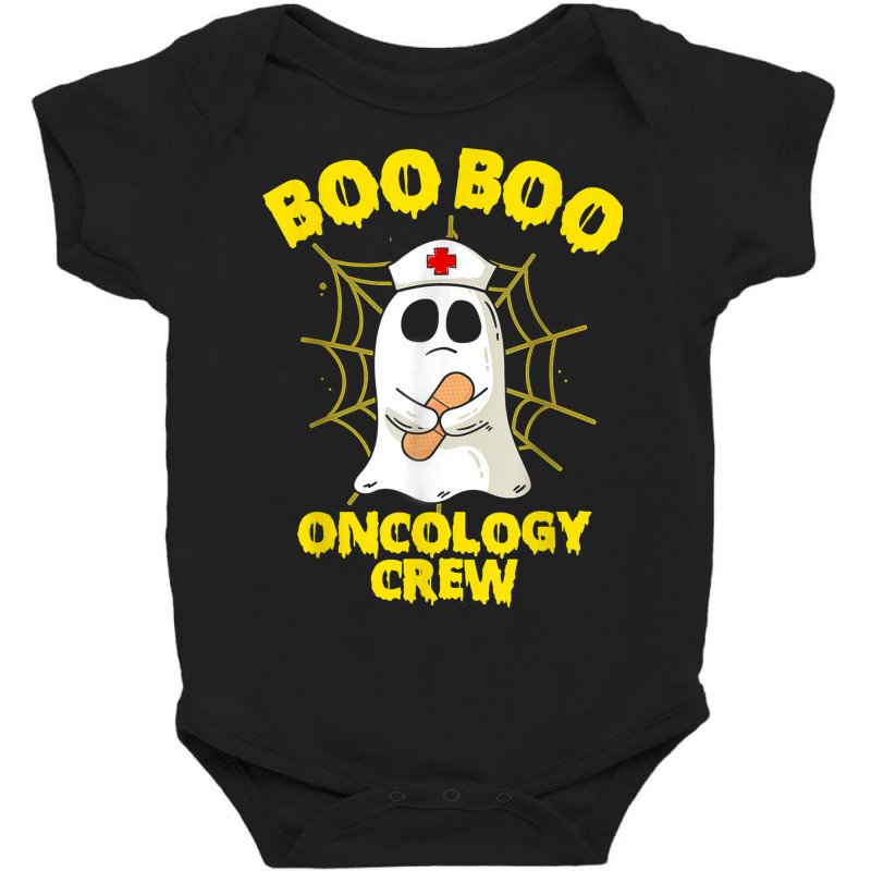 Halloween Costume Oncology Nurse Boo Boo Crew Shirt Baby Bodysuit by Orchid | Artistshot