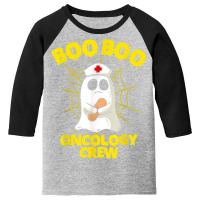 Halloween Costume Oncology Nurse Boo Boo Crew Shirt Youth 3/4 Sleeve | Artistshot