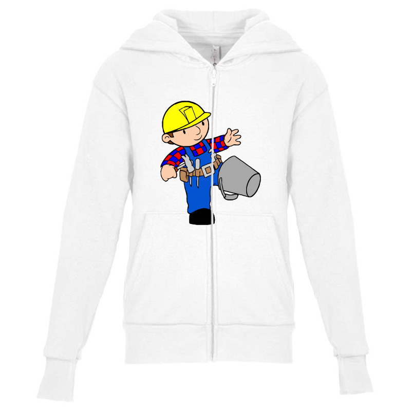 Bob The Builder Youth Zipper Hoodie | Artistshot