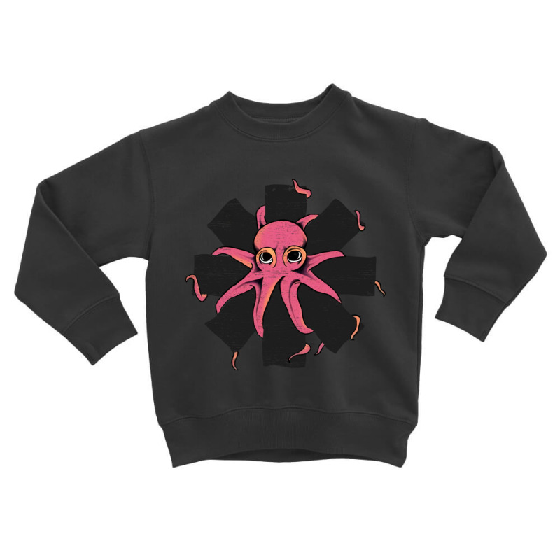 Red Octopus Vintage Toddler Sweatshirt | Artistshot