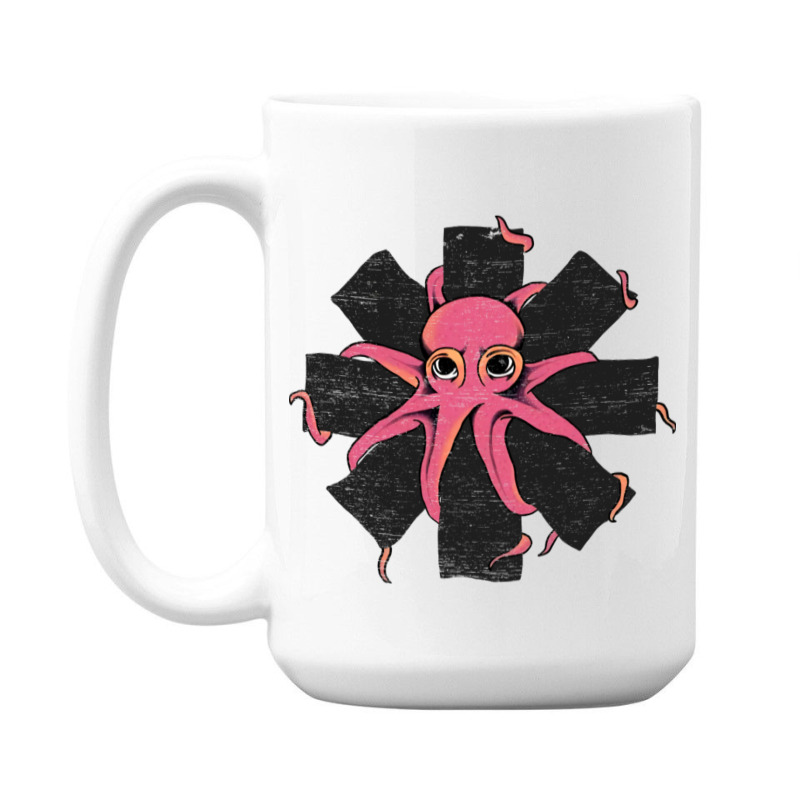 Red Octopus Vintage 15 Oz Coffee Mug | Artistshot