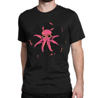 Red Octopus Vintage Classic T-shirt | Artistshot