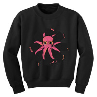 Red Octopus Vintage Youth Sweatshirt | Artistshot