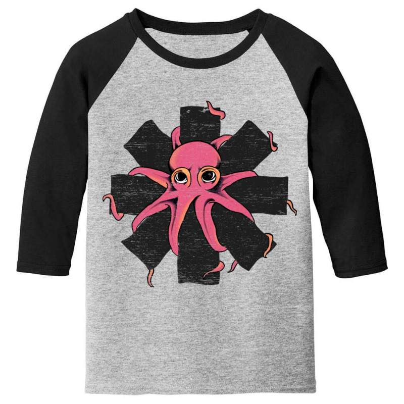 Red Octopus Vintage Youth 3/4 Sleeve | Artistshot