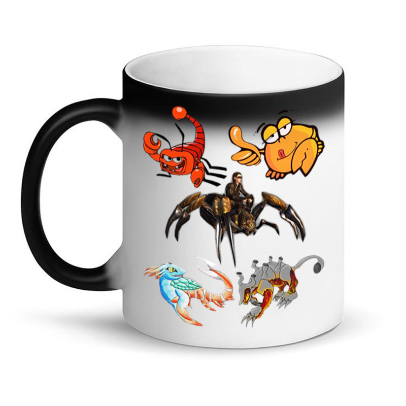 Crustaceancore Ocean Lovers Sea Life Animal Lovers 4 Magic Mug | Artistshot