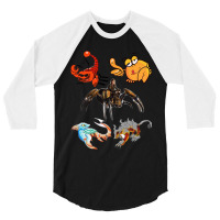 Crustaceancore Ocean Lovers Sea Life Animal Lovers 4 3/4 Sleeve Shirt | Artistshot