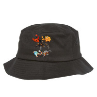 Crustaceancore Ocean Lovers Sea Life Animal Lovers 4 Bucket Hat | Artistshot