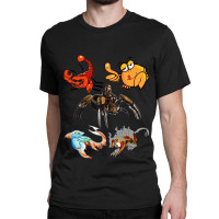 Crustaceancore Ocean Lovers Sea Life Animal Lovers 4 Classic T-shirt | Artistshot