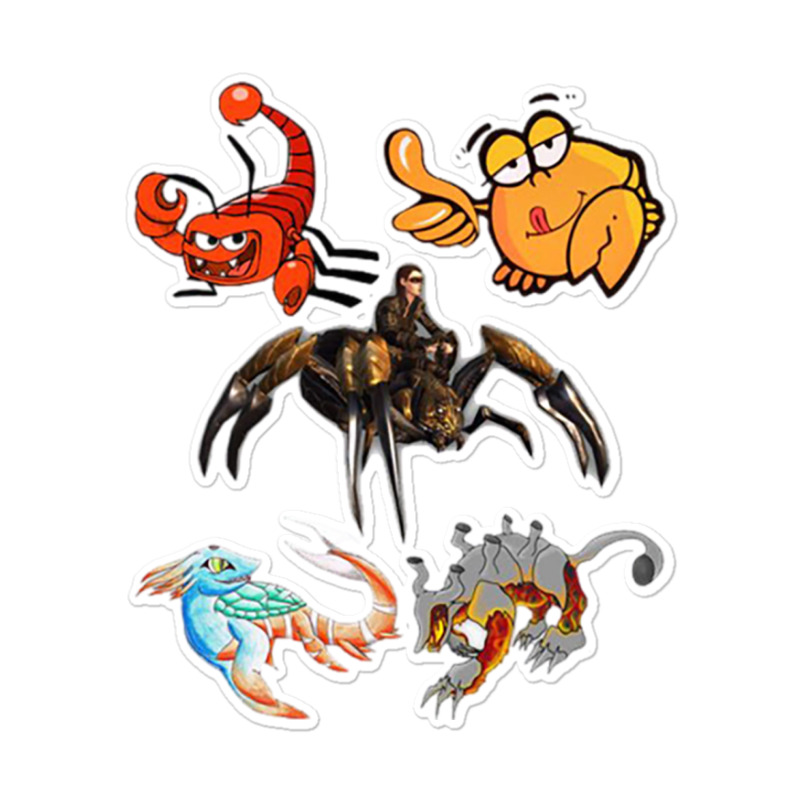 Crustaceancore Ocean Lovers Sea Life Animal Lovers 4 Sticker | Artistshot